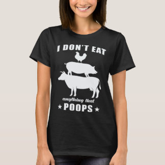 Ich Esse Nichts, Was Kotet   Sagt Cool Vega T-Shirt