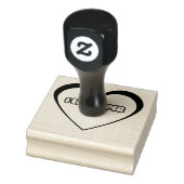 Ich esse Papier Gummistempel (Stempel)