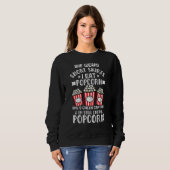 Ich esse Popcorn Pop Mais Eater Graphic Sweatshirt (Vorne ganz)