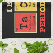 Ich esse regelmäßig Tacos Geschirrtuch (Gefaltet)