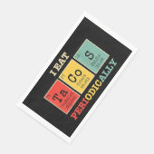 Ich esse regelmäßig Tacos Serviette (Ecke)