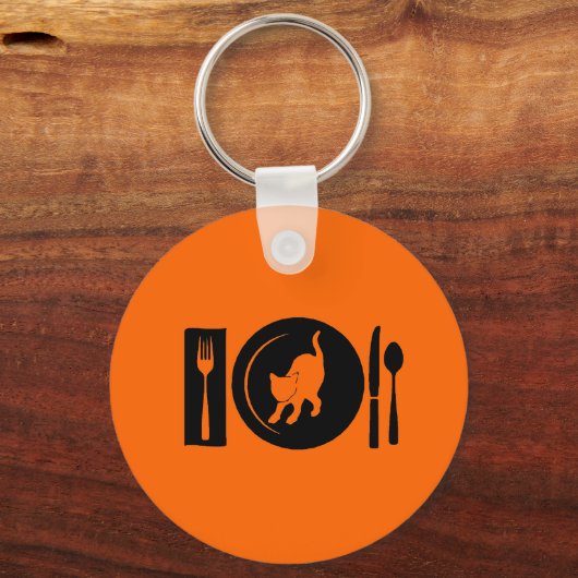 Ich esse ... schlüsselanhänger (Vorderseite)