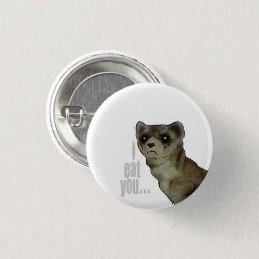 Ich esse Sie Button (Vorne & Hinten)