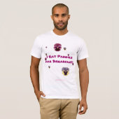 Ich esse Stiefmütterchen zum Frühstück! T-Shirt (Vorne ganz)