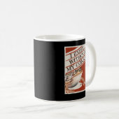 Ich existiere ohne meine Zustimmung lustig Kaffeetasse (VorderseiteRechts)