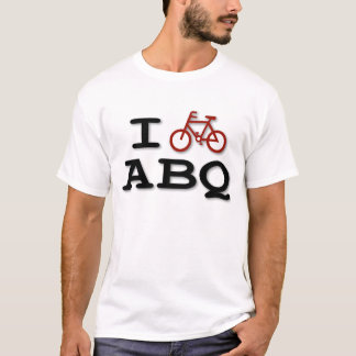 Ich fahre ABQ T - Shirt rad
