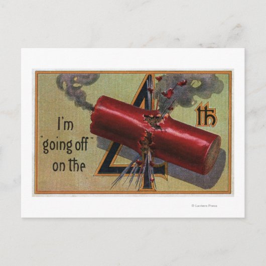 Ich fahre auf dem vierten Platz 2 aus Postkarte (Vorderseite)