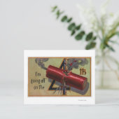 Ich fahre auf dem vierten Platz 2 aus Postkarte (Stehend Vorderseite)