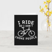 Ich fahre, damit ich nicht Leute ersticke, die sic Karte (Gelbe Blume)