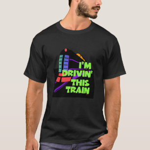 Ich fahre diesen Zug Männer Schwarz  T-Shirt