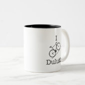 Ich fahre Duluth rad Zweifarbige Tasse (VorderseiteRechts)