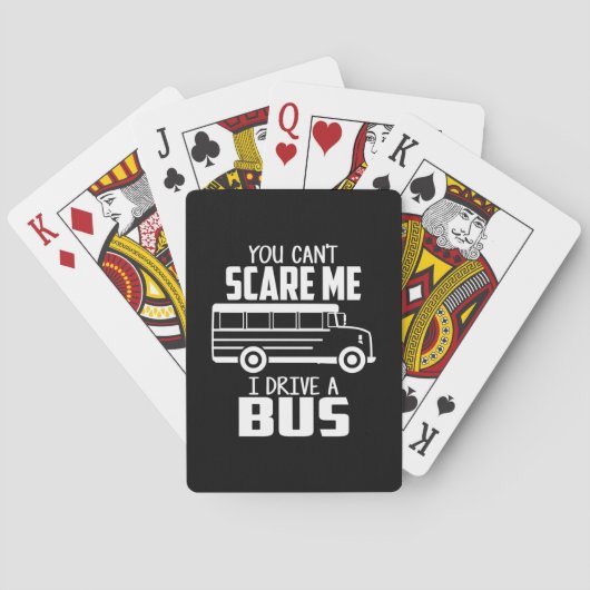 Ich fahre einen Bus Spielkarten (Rückseite)