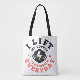 Ich fahre jeden Tag (Lachs) Tasche