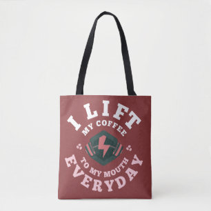 Ich fahre jeden Tag (pink) Tasche