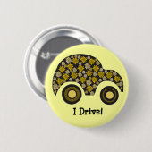 "Ich Fahre" Knopf für Fahranfänger Button (Vorne & Hinten)