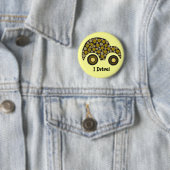 "Ich Fahre" Knopf für Fahranfänger Button (Beispiel)