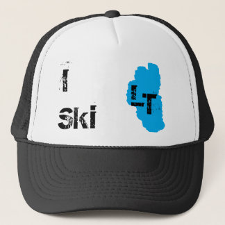 Ich fahre Lake Tahoe Ski Truckerkappe