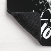 Ich fahre lieber mit meinem Pferd Mousepad (Ecke)