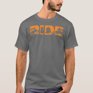 Ich fahre mit meinem Schneemobil T-Shirt