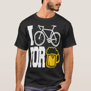 ICH FAHRE NACH BIER - Funny Cycling T Shirt! T-Shirt