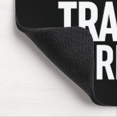 Ich fahre nicht mit dem verrückten Zug... Ich fahr Mousepad (Ecke)