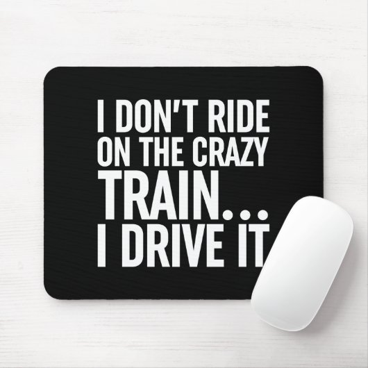 Ich fahre nicht mit dem verrückten Zug... Ich fahr Mousepad (Mit Mouse)