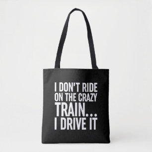 Ich fahre nicht mit dem verrückten Zug... Ich fahr Tasche
