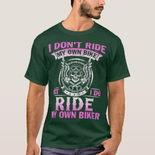 Ich fahre nicht mit meinem eigenen Fahrrad, aber i T-Shirt