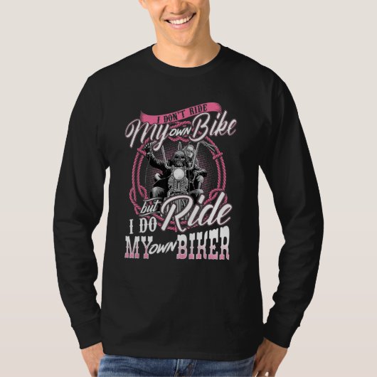 Ich fahre nicht mit meinem eigenen Fahrrad, aber i T-Shirt (Vorderseite)