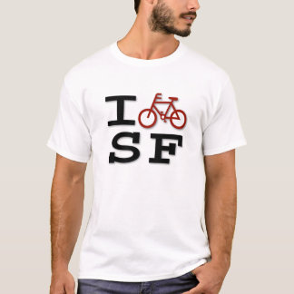 Ich fahre SF T - Shirt rad