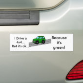 Ich fahre SUV…, aber es ist…,… okay Autoaufkleber (Auf Auto)