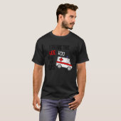 Ich fahre Wee Woo Boo Bus Ambulance Funny EMT Pa T-Shirt (Vorne ganz)