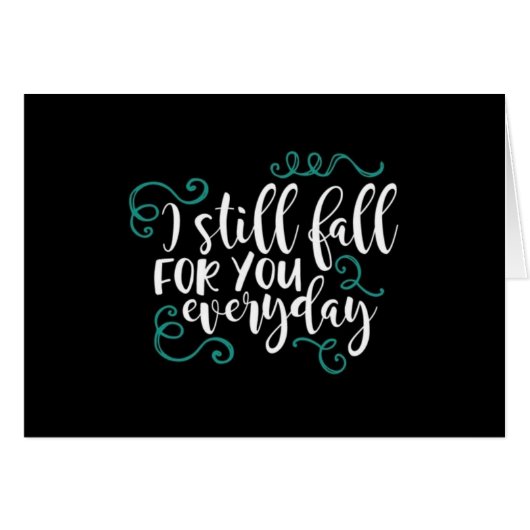 ICH "FALL FOR YOU" IMMER (Vorderseite (Horizontal))