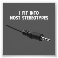 Ich falte die meisten Stereotypen an