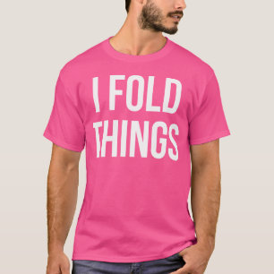 Ich falte Dinge Niedlich Origami T-Shirt