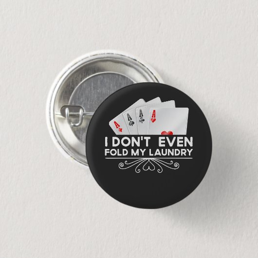 Ich falte noch nicht einmal mein Geschenk mit der Button (Vorne & Hinten)