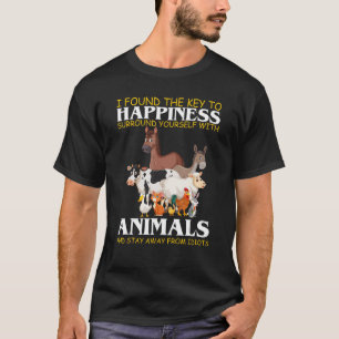 Ich fand den Schlüssel zum Glück in Ihrer Umgebung T-Shirt