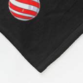 Ich fand den Weihnachtsmann-Rentier-Elfskel Fleecedecke (Ecke)