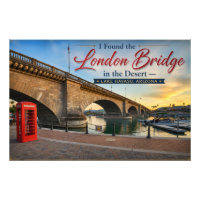 Ich fand die London Bridge in Lake Havasu, Az.