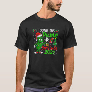 Ich fand die Pickle Weihnachten 2022 Santa Pickles T-Shirt