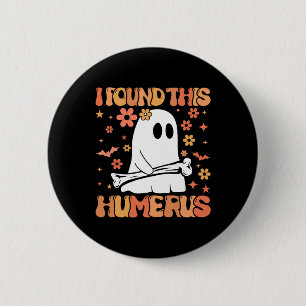 Ich fand diese humerus Funny Ghost Spooky Season H Button