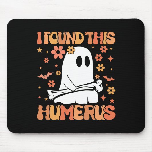 Ich fand diese humerus Funny Ghost Spooky Season H Mousepad (Vorne)