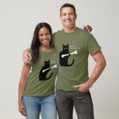 Ich fand diese Humerus-Funny-Katze Lover T-Shirt (Unisex)