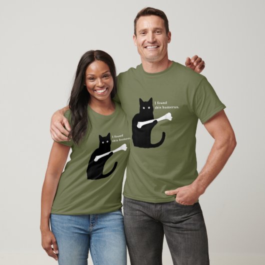 Ich fand diese Humerus-Funny-Katze Lover T-Shirt (Unisex)