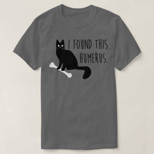 Ich fand diese humerus (humorvoll) lustige Katze T-Shirt (Design vorne)