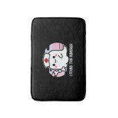 Ich fand diesen Humerus Funny Halloween Nurse Ghos Badematte (Vorderseite Vertikal)