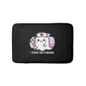 Ich fand diesen Humerus Funny Halloween Nurse Ghos Badematte (Vorderseite)