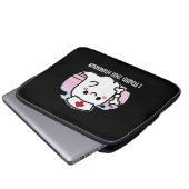 Ich fand diesen Humerus Funny Halloween Nurse Ghos Laptopschutzhülle (Vorne Knopf)