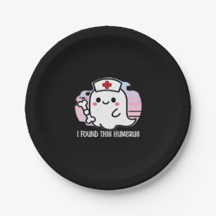 Ich fand diesen Humerus Funny Halloween Nurse Ghos Pappteller