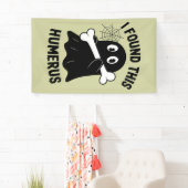 Ich fand diesen Humerus Halloween-Geist Banner (Insitu)